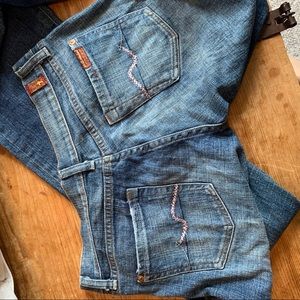 7 For All Mankind jeans with pocket detail